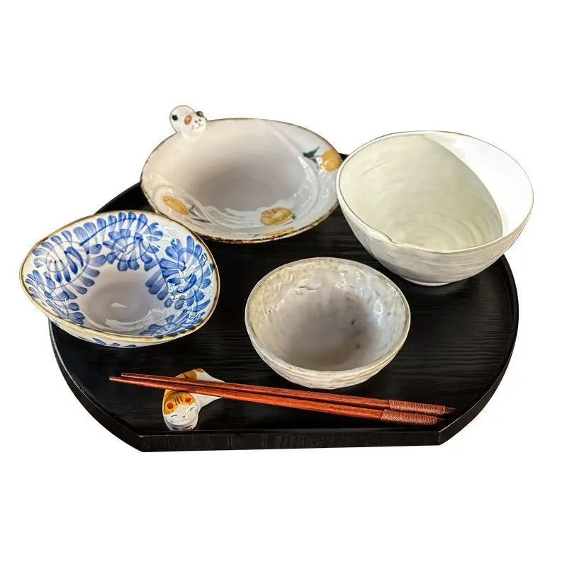 

Tableware Ritual Plate Homestay Japanese Dishes Stew Pot Exquisite Set