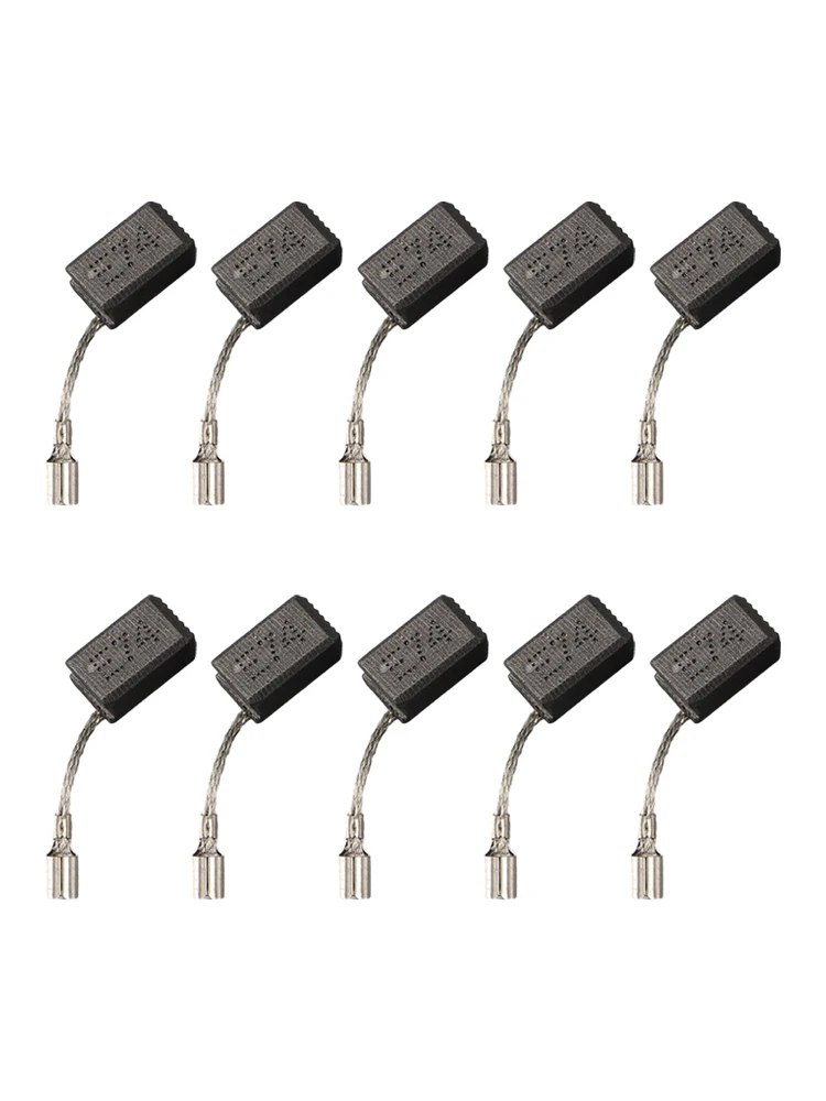 Venda quente mais novo ferramenta elétrica de escova de carbono 10 peças 6.5mm × 8mm × 13mm acessórios de alta qualidade para bosch GWS7-125 GWS7-100T gop250ce