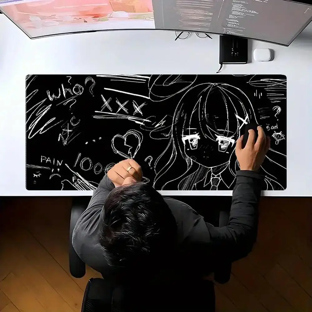 Designed specifically for anime enthusiasts and artists podkladka gamingowa pk control 1 mousepad repose poignet clavier