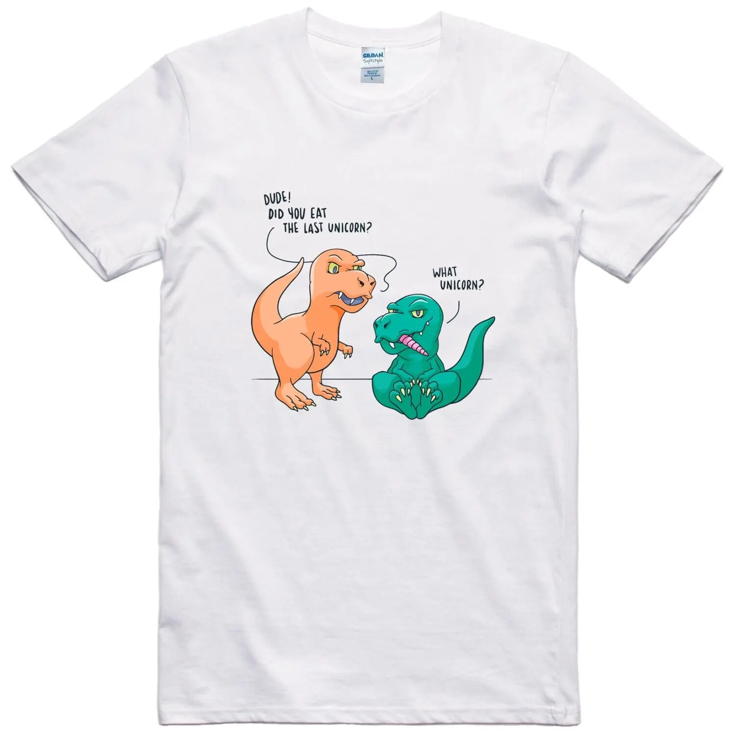 

Unicorn Funny Mens Dinosaur T Shirt Design Regular Fit Cotton Tee