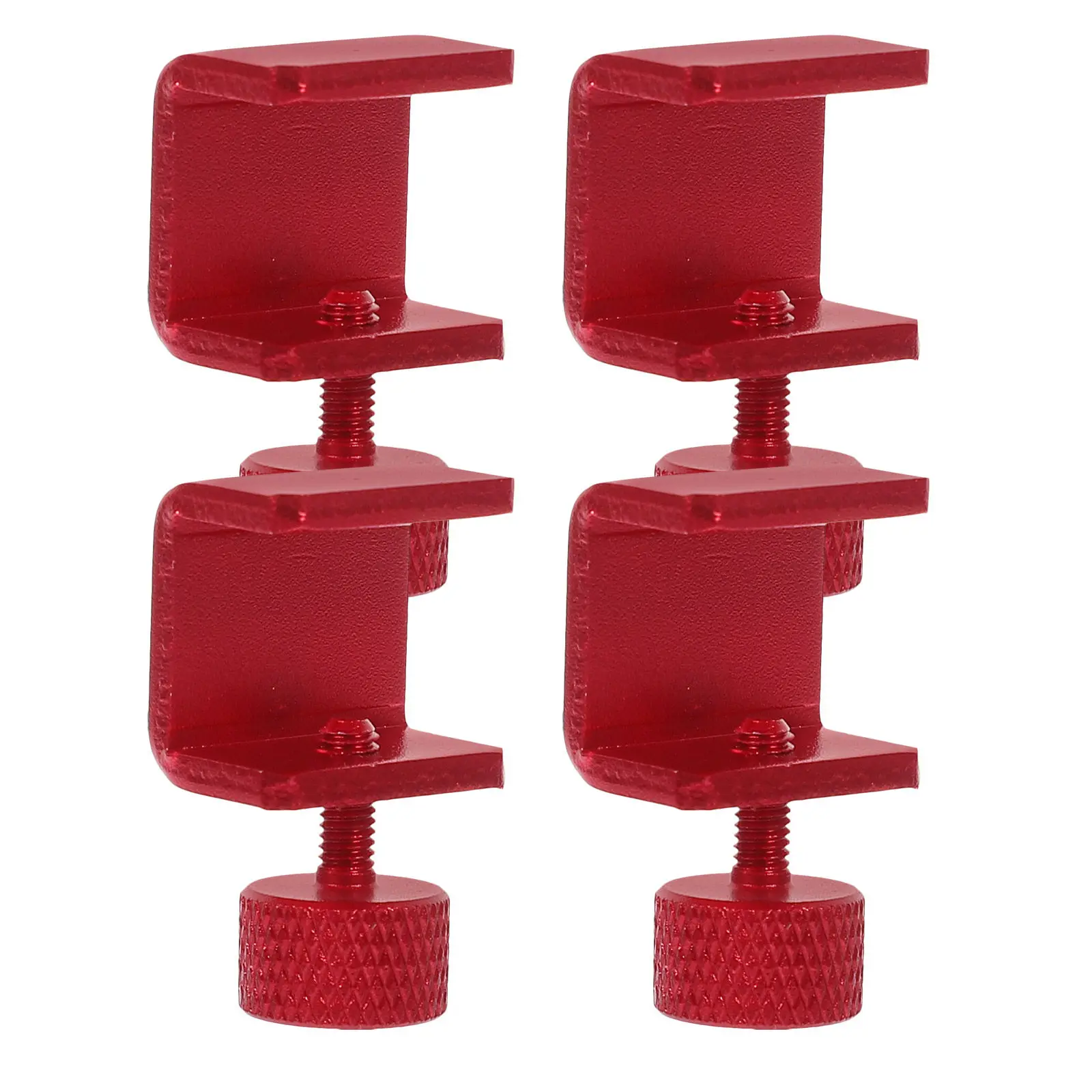 

4Pcs 3D Printer Bed Clips Adjustable Aluminum Alloy Fixing Clamps Stable Heat Bed Glass Clips for 3D Printer Accessories