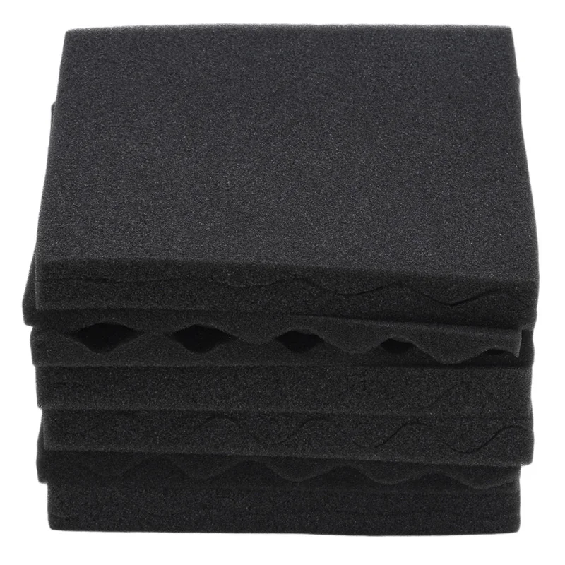 12 Pack Studio Acoustic Foams Panels Sound Insulation Foam 25x25cm Suitable For Recording Studios Control Rooms Vocal Booth