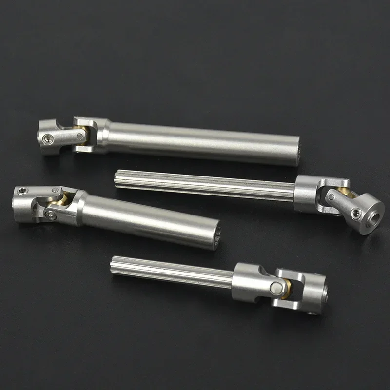 Stainless Steel Drive Shaft for 1/10 RC Crawler TRX4 TRX6 Axial SCX10 III RBX10 RR10 Wraith Capra D90 RC4WD Redcat GEN8