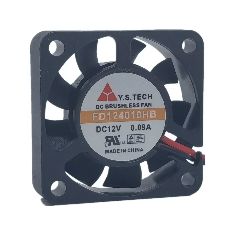 

+Новинка для FD124010HB DC12V 0,09A 4010 4 см, небольшой вентилятор охлаждения преобразователя частоты корпуса