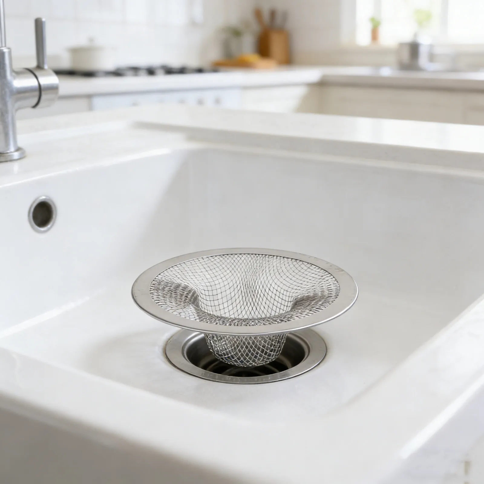 

12Pcs Stainless Steel Round Drain Cover Hair Catcher for Kitchen Bathroom Sink Drain Strainer Mesh Filter Stopper