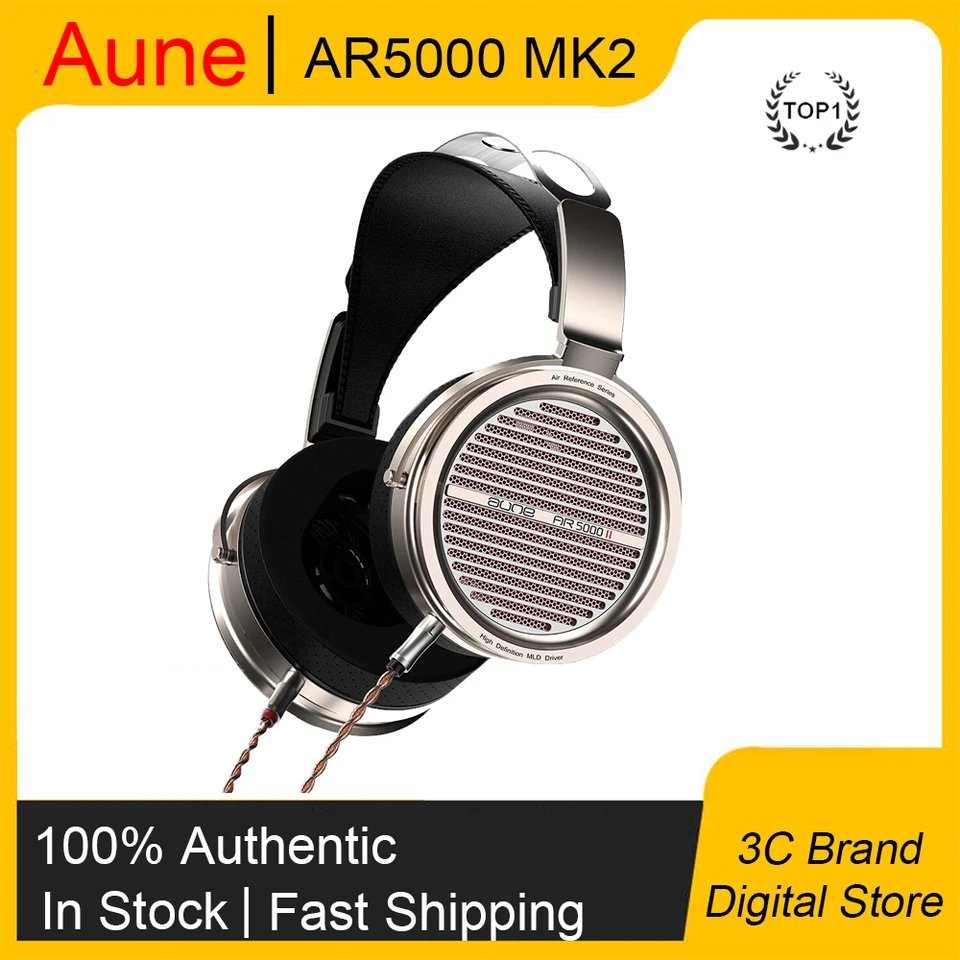 AUNE AR5000 MK2 Wired HiFi Headphones