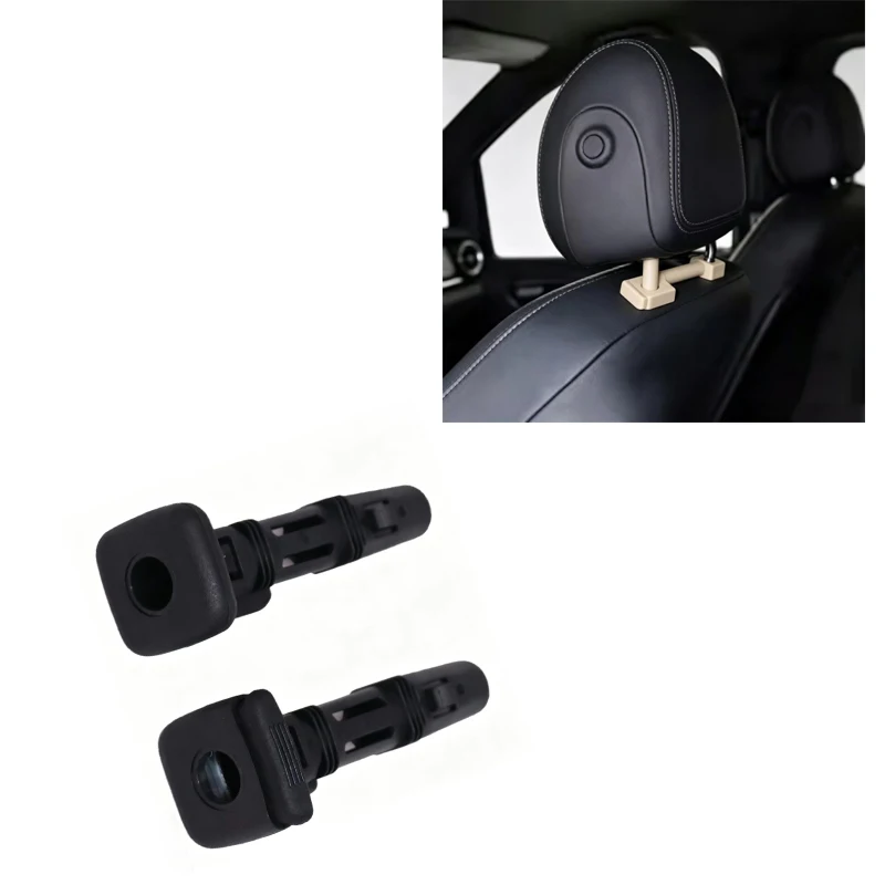 Car Headrest Guide Insert Tube Locking Plastic Posts Repair Trim for Front Rear Seat Headrests Clip Kit Insert Tube12.7mm