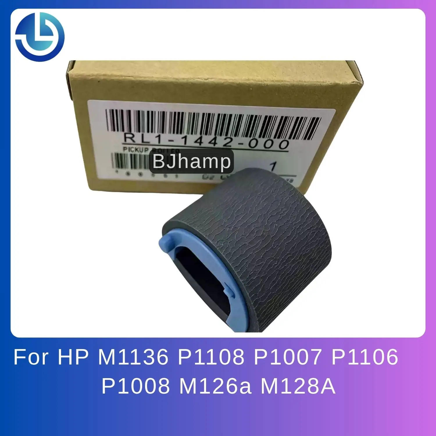 New Durable Paper Feed Roller Printer Replacement Parts RL1-1442 for HP M1136 P1108 P1007 M126a M128A Anti Paper Jam Accessory