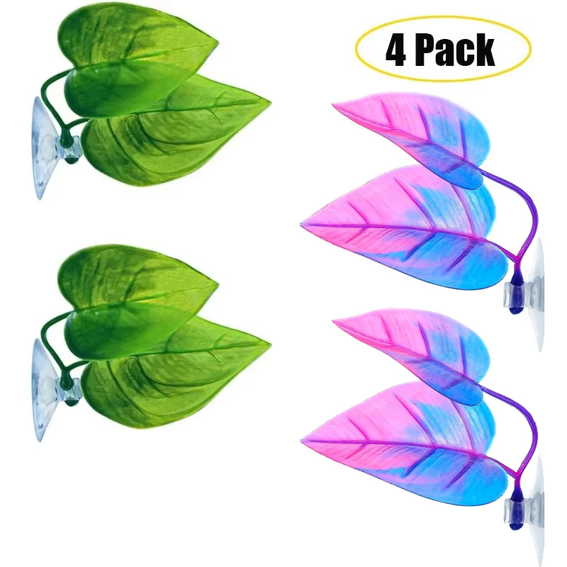 Betta Fish Leaf Hammock Simulating The Natural Habitat for Betta Spawning  Breeding Resting Bed Aquarium Decoration