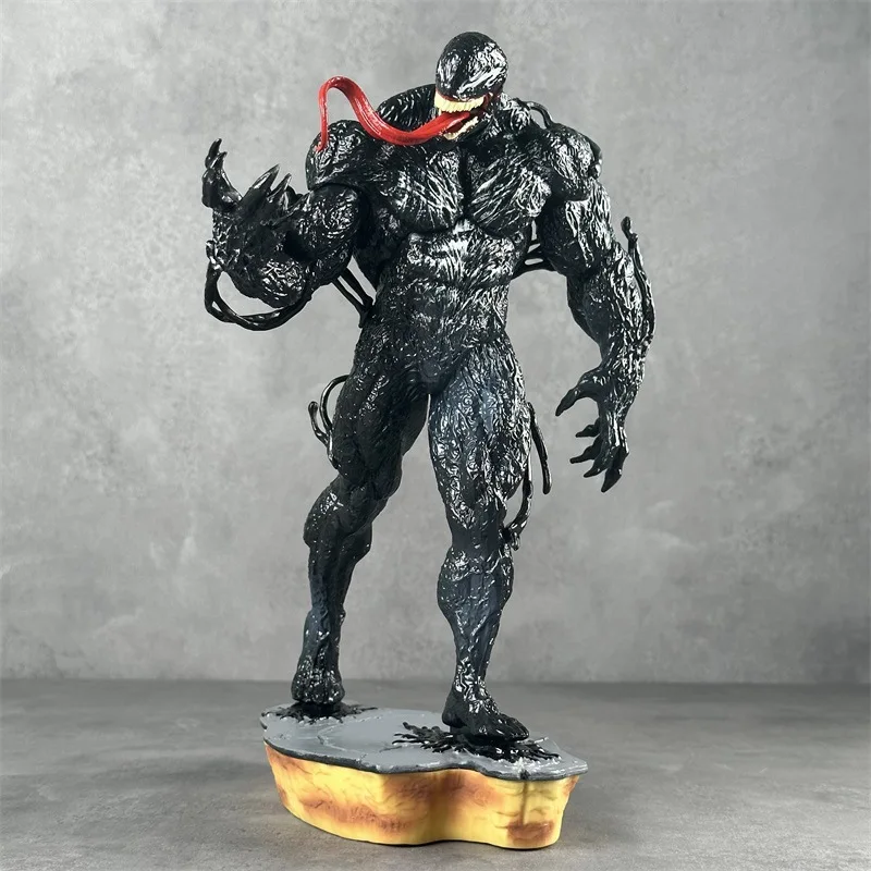 New 30cm Venom Long Tongue Figure Legends Series Action Figurine Anime Pvc Model Model Collection Gk Statue Model Dolls Gift Toy