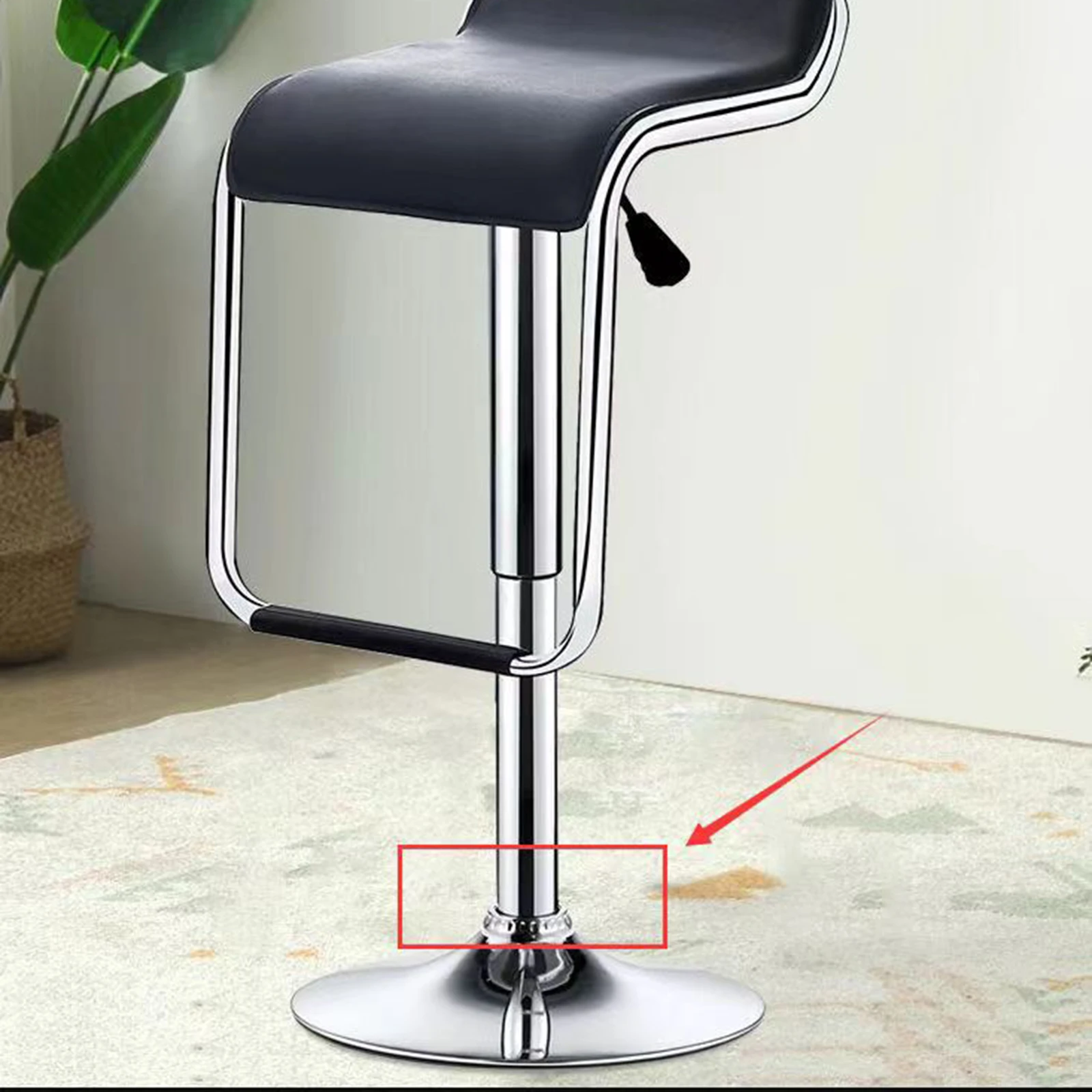 Bar Chair Base Plate Decorative Cover Premium Replacement Chair Accessories Durable Spare Parts Bar Chair Base Disc Decor Cover image 3
