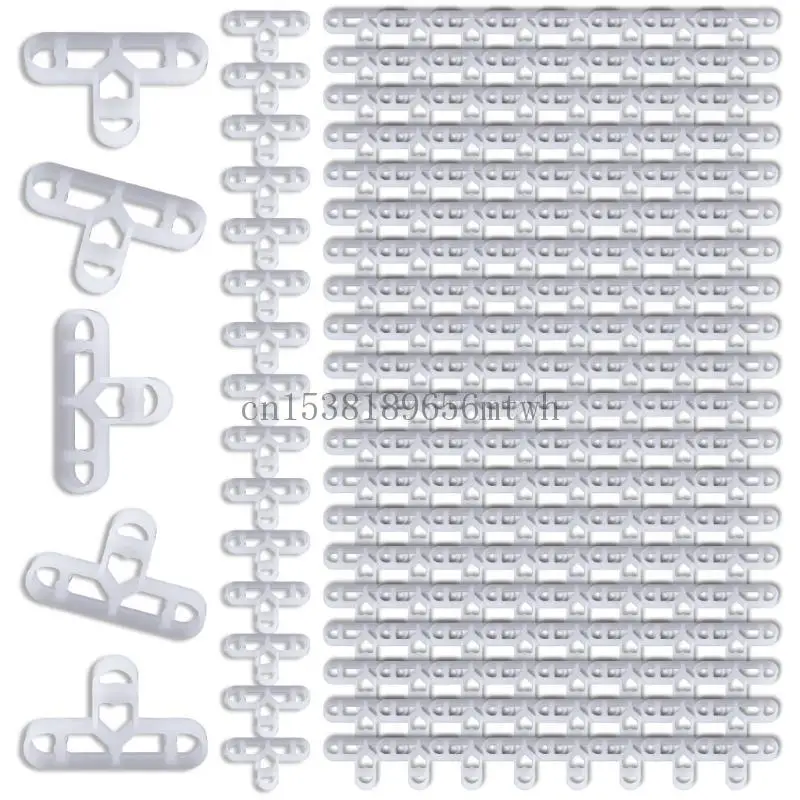 

200Pcs Bricklaying Spacers 10mm for Efficient Tile and Deck Board Alignment B03D