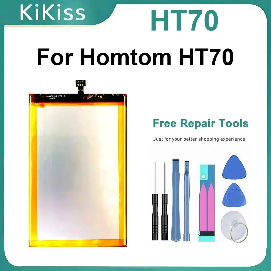 

Аккумулятор для мобильного телефона Homtom HT70, высокопроизводительные батареи HT70, 10000 мАч