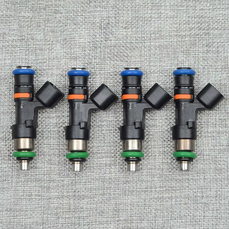 8X Fuel Injectors 60Lb 630Cc With Converter For 1.8T Turbo -A4 TT Golf Jetta Acura EV14 0280158117 0280158298