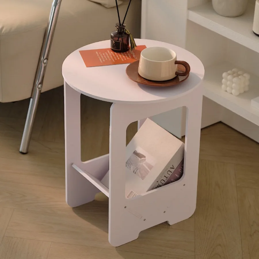 14 Inch Sofa, Side Table Bedroom Bedside Table Multifunctional Splicing Balcony Coffee Round Table