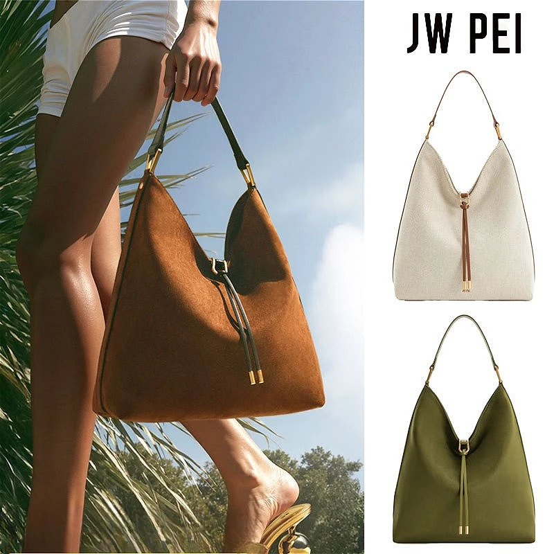 

JW PEI Women's Tote Bag Aria Handbag Large Capacity Lightweight Handbag New Commuter Bag 8T026