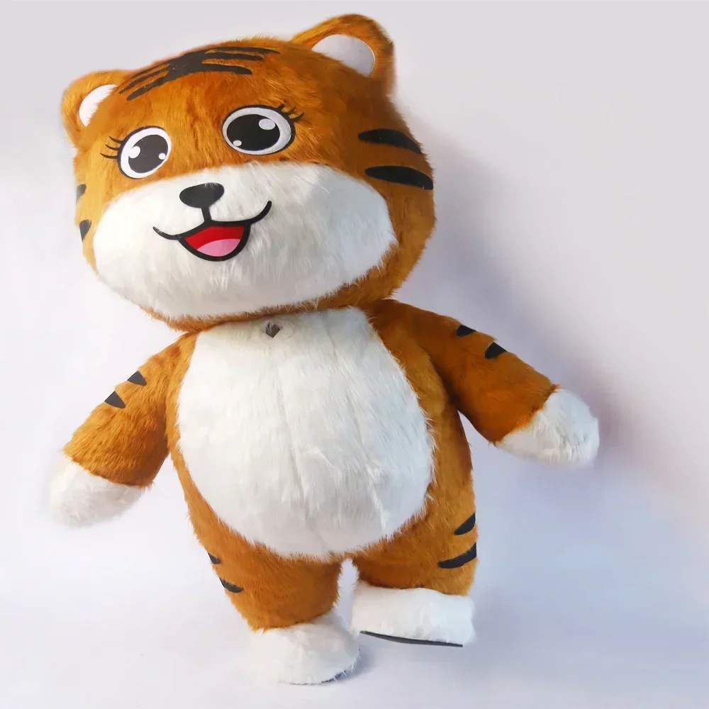 Giant Polar Bear Inflatable Cartoon Walking Costume Street Funny Giant Panda Mascot Costume Party Role Play Costume no battery