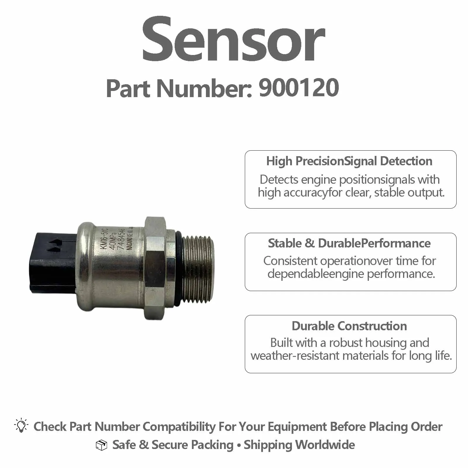 434‑3436 900120 Pressure Sensor For Caterpillar CAT E320D E320D2 E323D E336D Excavator Engine