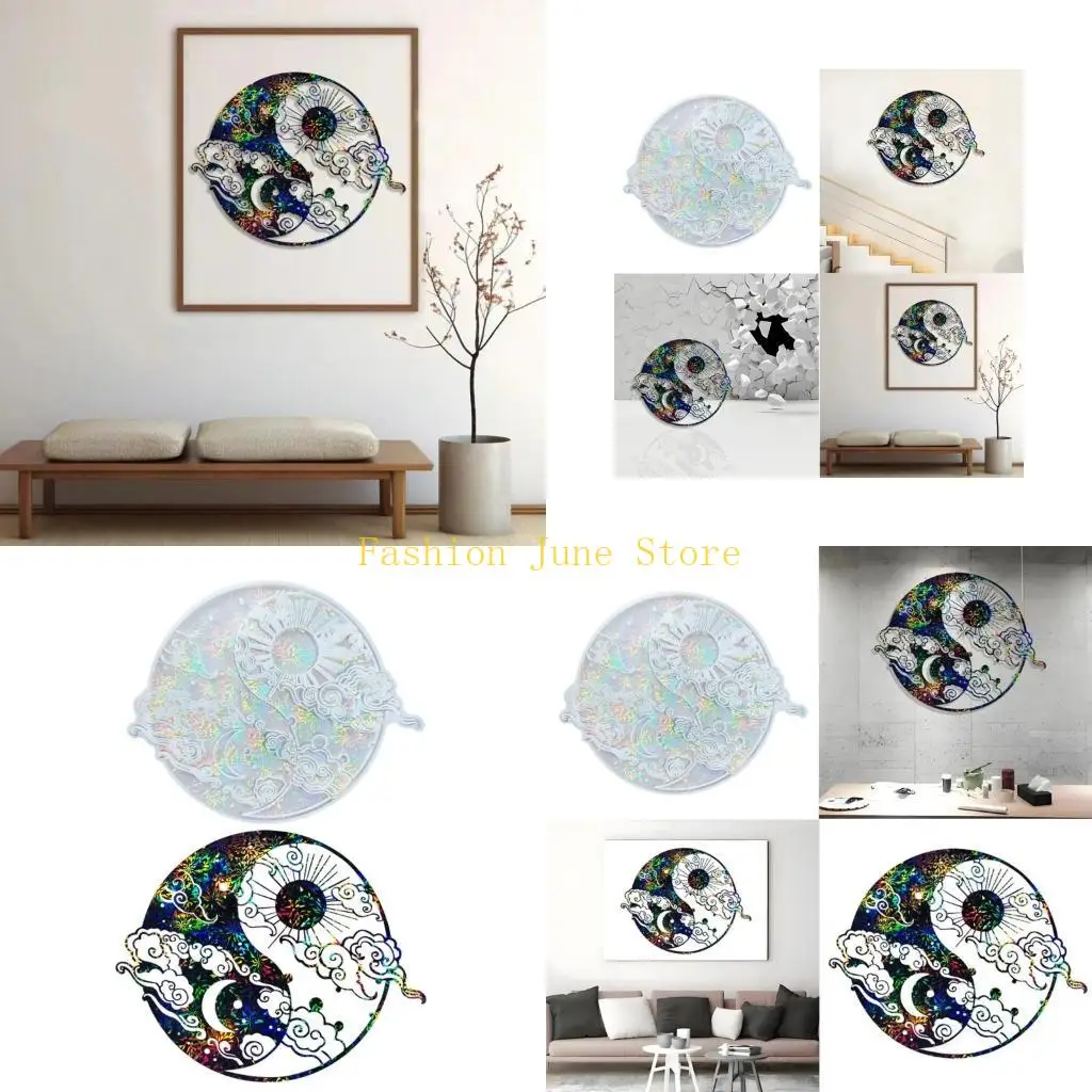 

N5KA Versatile Sturdy Silicone Molds for Sun Moon Accessory Portable for Artistics and Craft Supplies Lovers