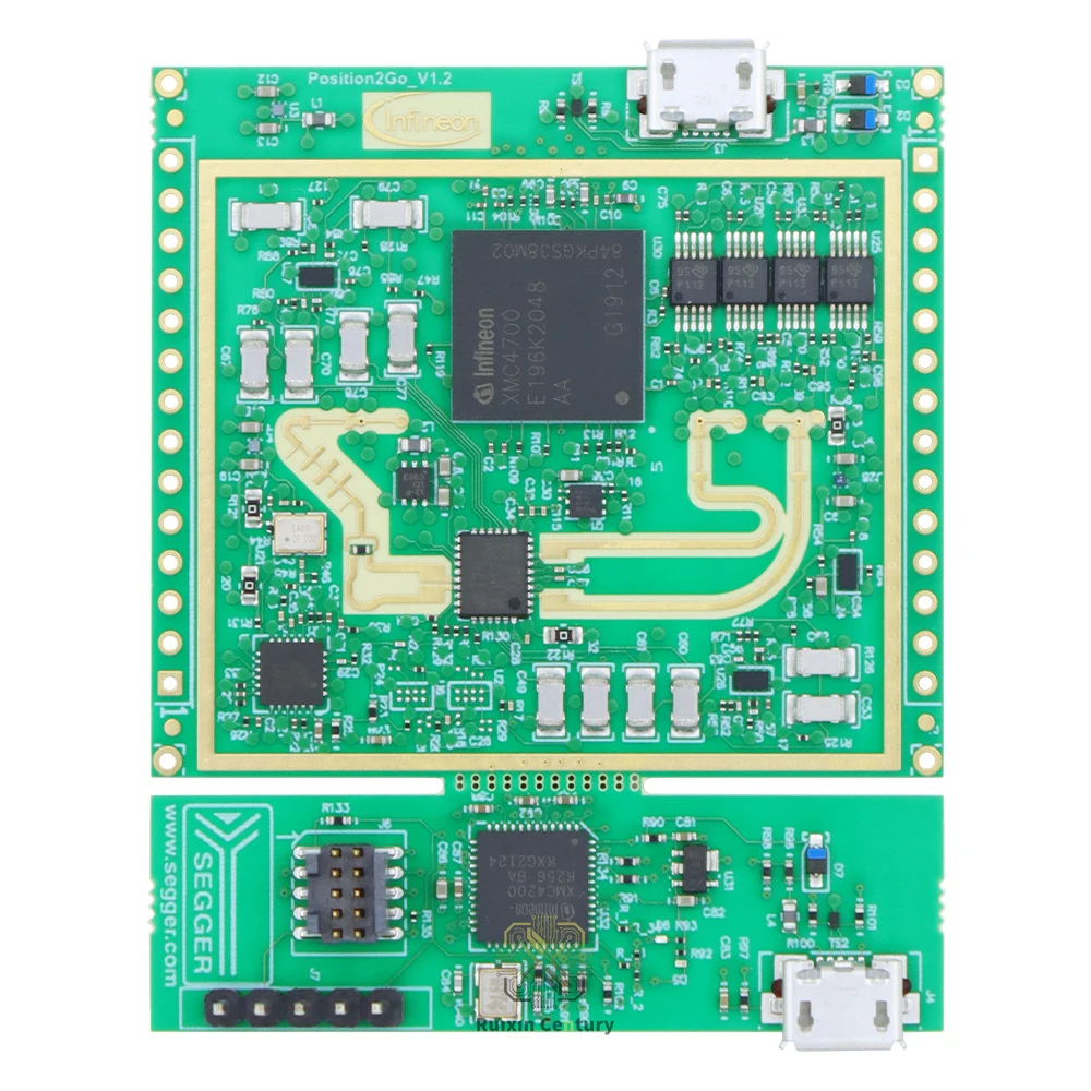 FOR XENSIV DEMOPOSITION2GOTOBO1 Position2Go 24GHz FMCW Radar Sensor Development Kit with BGT24MTR12 XMC4700 Cortex-M4