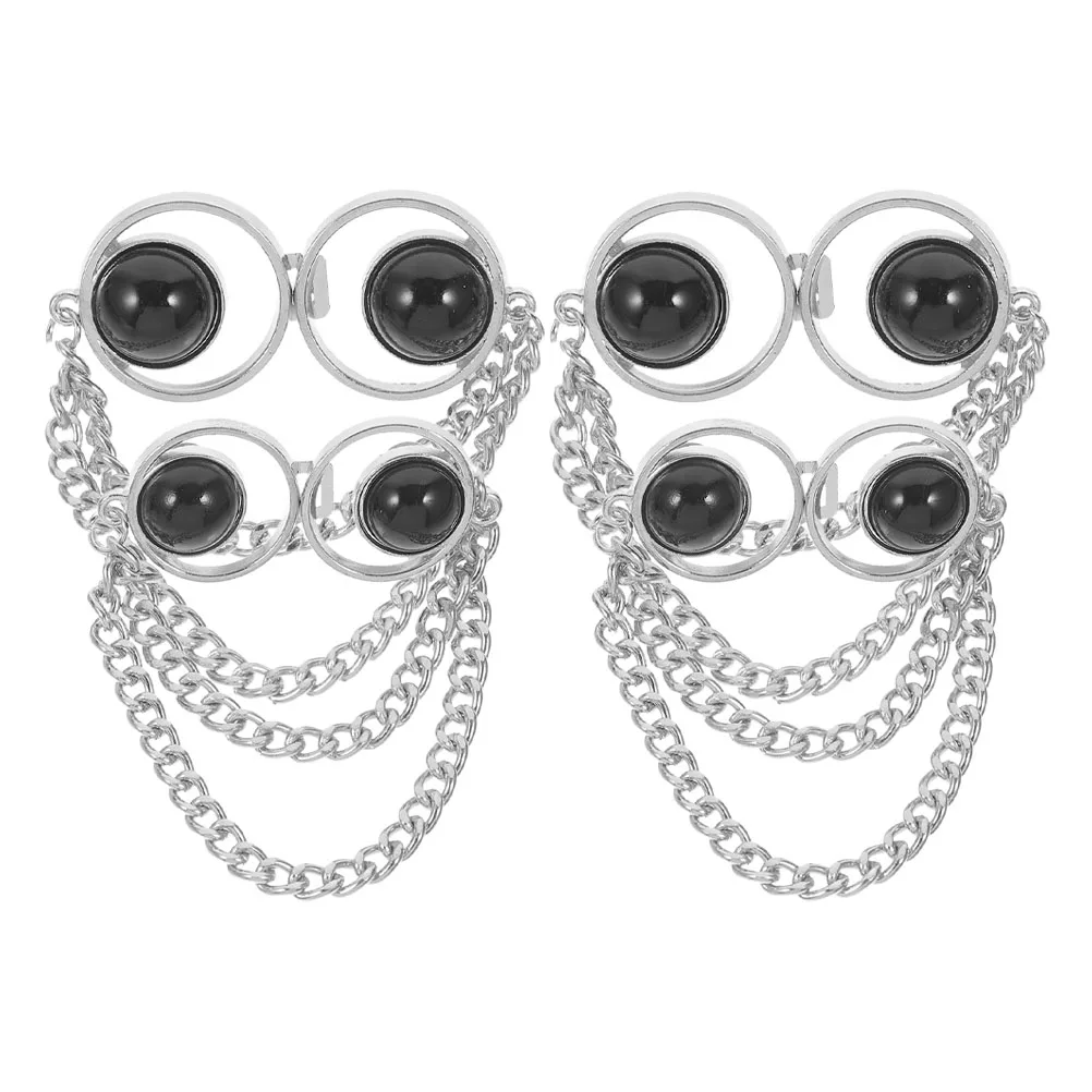 

4pcs Jean Waist Tightener For Women Adjustable Pants Button Clip Zinc Alloy Smooth No Burr Jeans Button Tightener Pants Waist