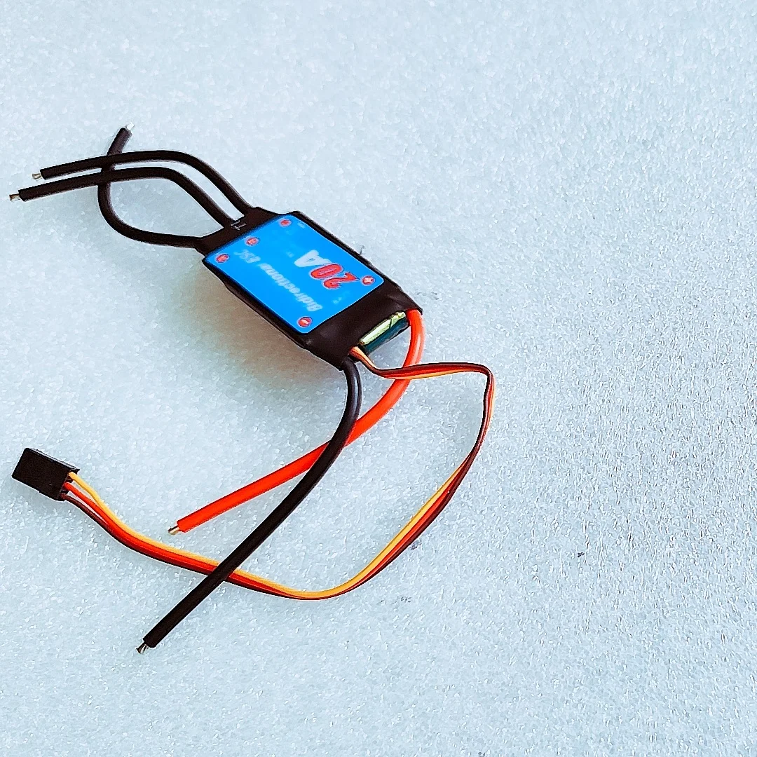 20A Bidirectional Brushless ESC for Remote Control Ship Pneumatic Underwater Propeller Electronic Speed Controller