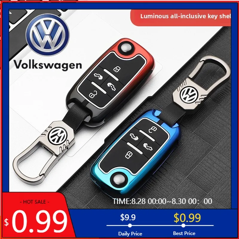 Подстаканники 3 4 кнопки Чехол для автомобильного ключа для VW Volkswagen Golf 7 MK7 Tiguan MK2 Seat Ateca Leon FR Ibiza Skoda Octavia Kodiaq