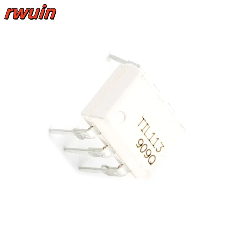 10pcs/lot TIL113 TIL113M T1L113 DIP-6 Package Original Genuine Optocoupler Chip In Stock