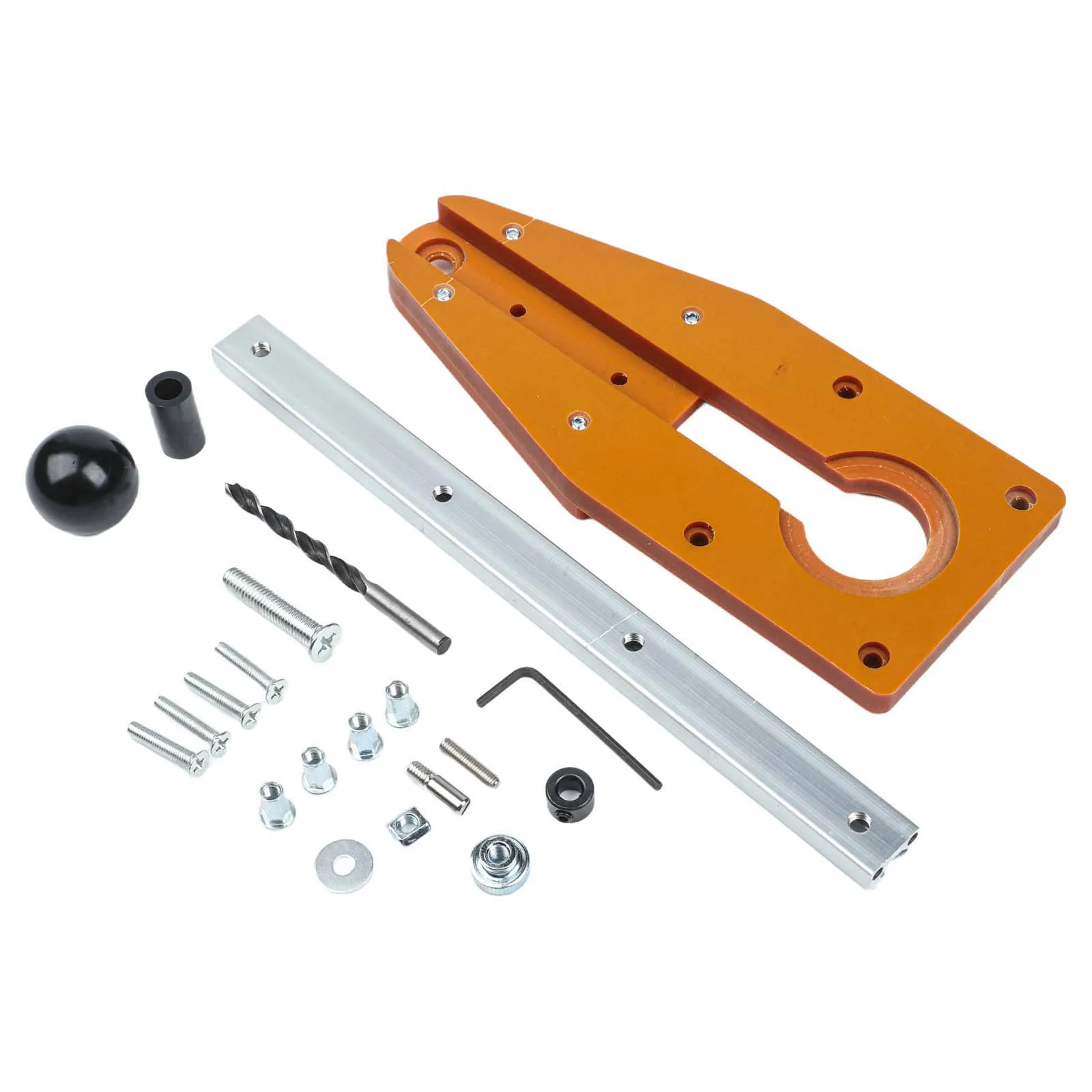 

Versatile Power Tool For Carpentry Wood Router Detachable Design 215*89mm 8.46*3.50in Woodworking Tool Curved Cutting Paths