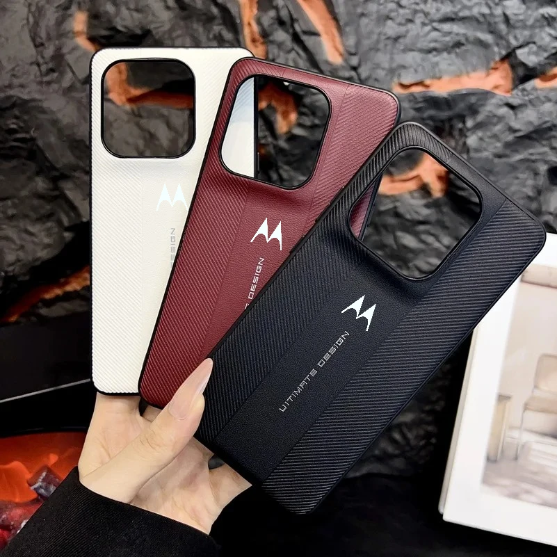 

Business Premium PU Leather Case for Motorola Signature Moto Edge 70 Ultra Fusion X70 Air Pro Bumper Shockproof Protection Cover