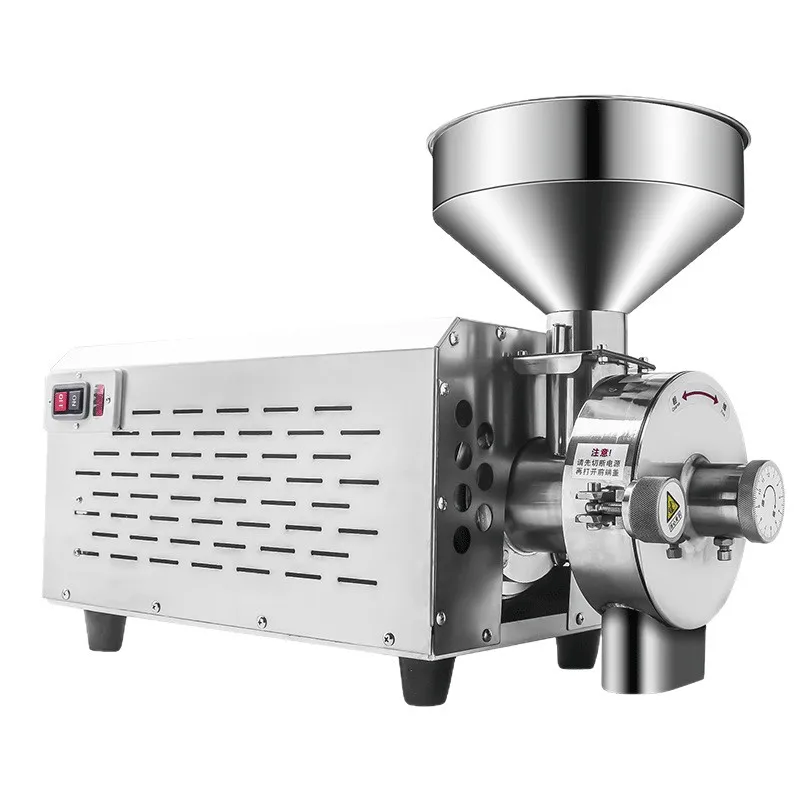 

Whole grain mill Whole grain mill Commercial dry grinding machine Electric multi-function