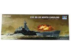 1/350 05303 Trumpeter USS BB-55 North Carolina Battleship Warship Model Building Kits Christmas Gifts for Husband TH05709