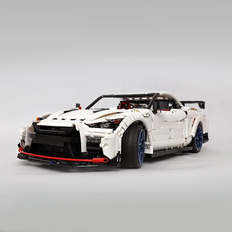 3303pcs MOC Rally Car GT R Technical Vehicle Engineering Model Building Blocks Castle Adventure Street Scene Adult DIY Toy Gift