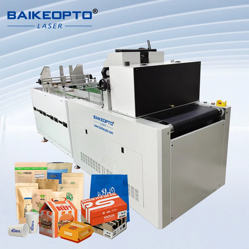 Industrial Grade One Pass Carton Printer Stable Corrugated Box Printing Machine