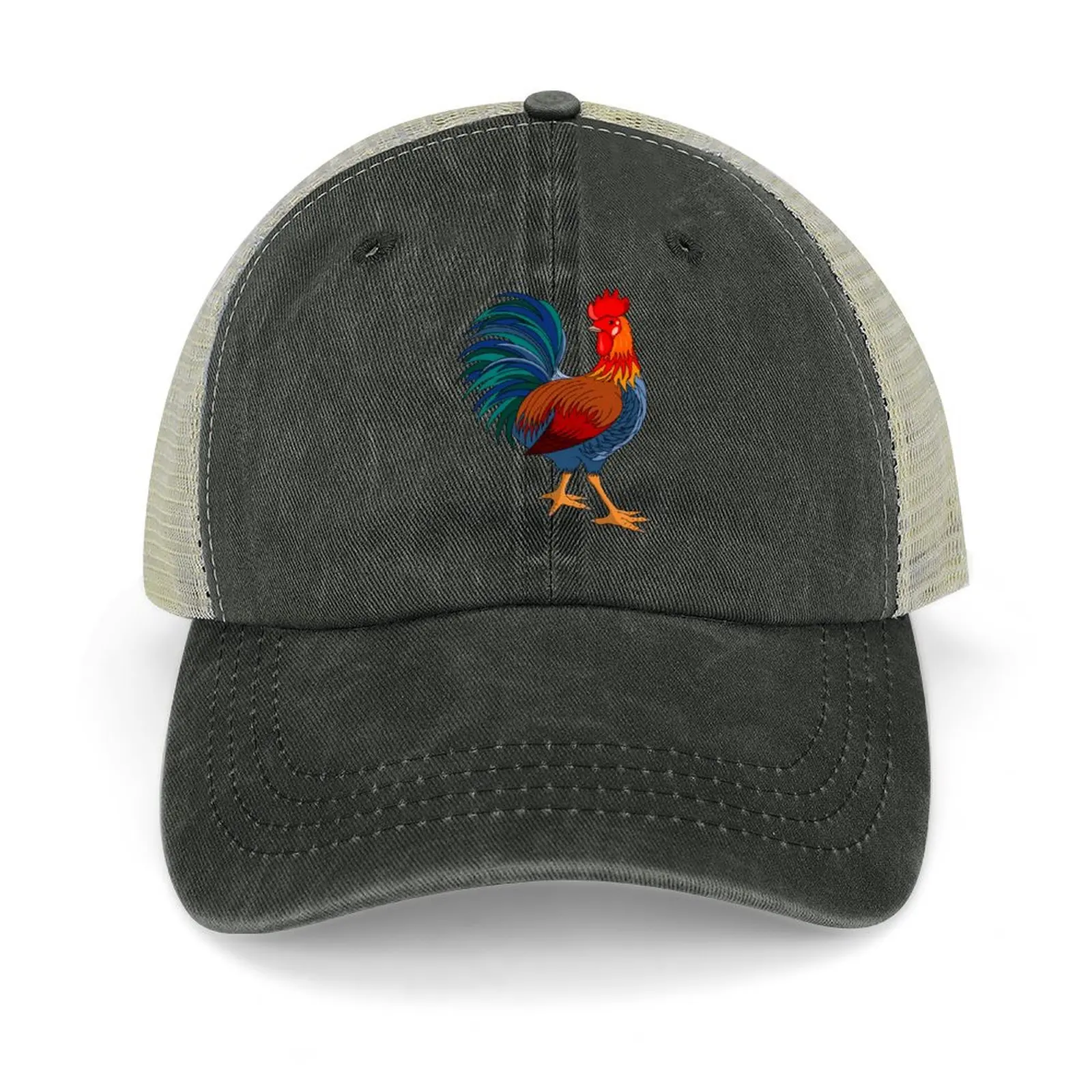 

Colorful Rooster Baseball Cap Icon Thermal Visor Sports Cap Caps For Women Men's