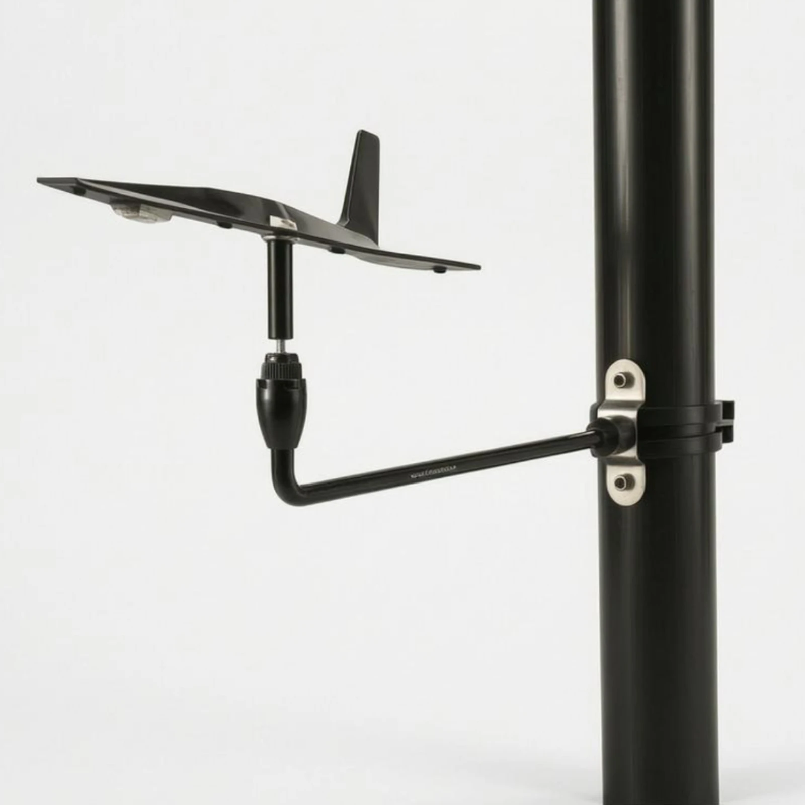 

Sailboat Wind Vane Clamp Mount Mast Wind Vane Marine Hardware Long Arm Streamlined