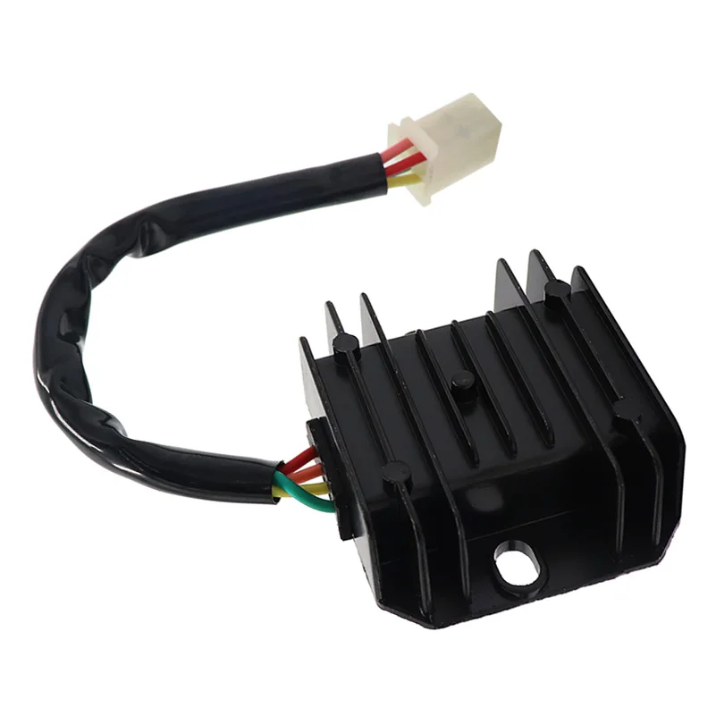 4/5-wire DC fired Full Wave Voltage Regulator Rectifier for Scooter Moped ATV GY6 125 150 cc 152QMI 157QMJ  1P57QMJ