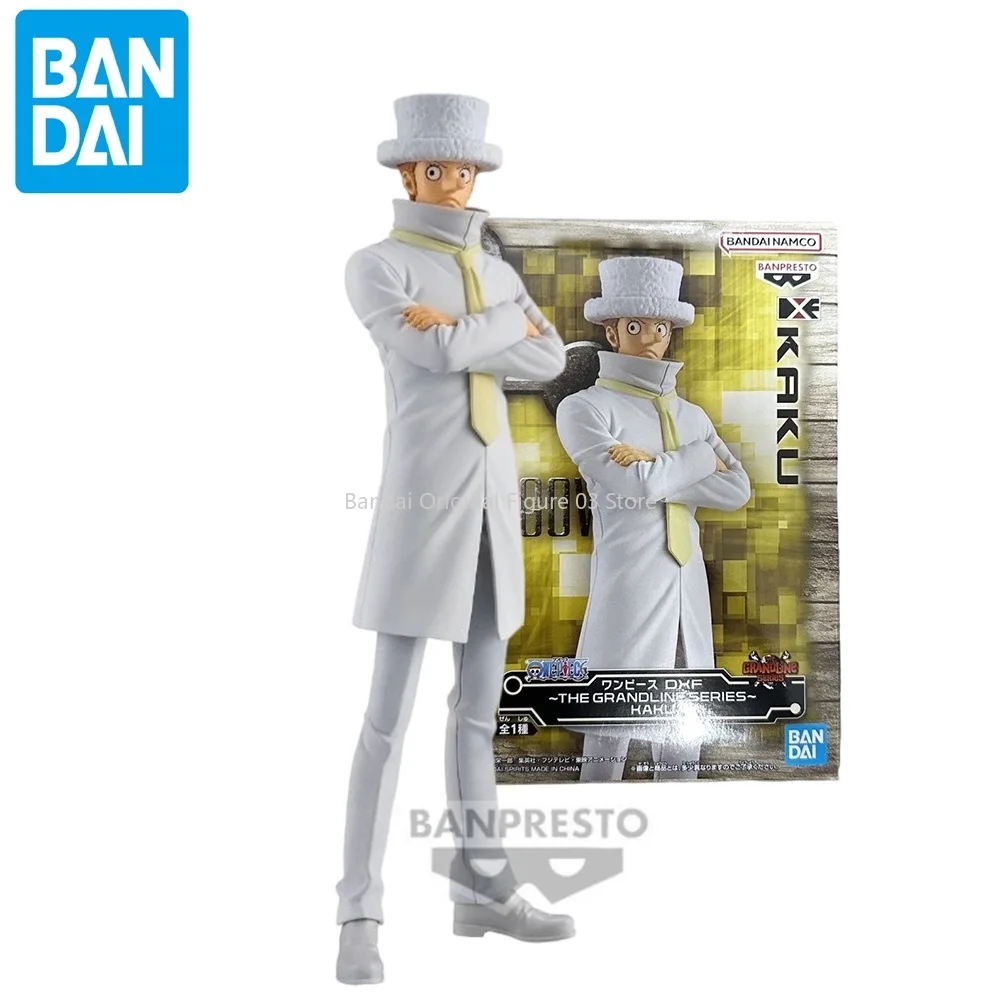 

Original Bandai One Piece DXF Figure The Grandline Men Kaku Action Figure Anime Collectible Ornaments Figure Model Toys 17Cm