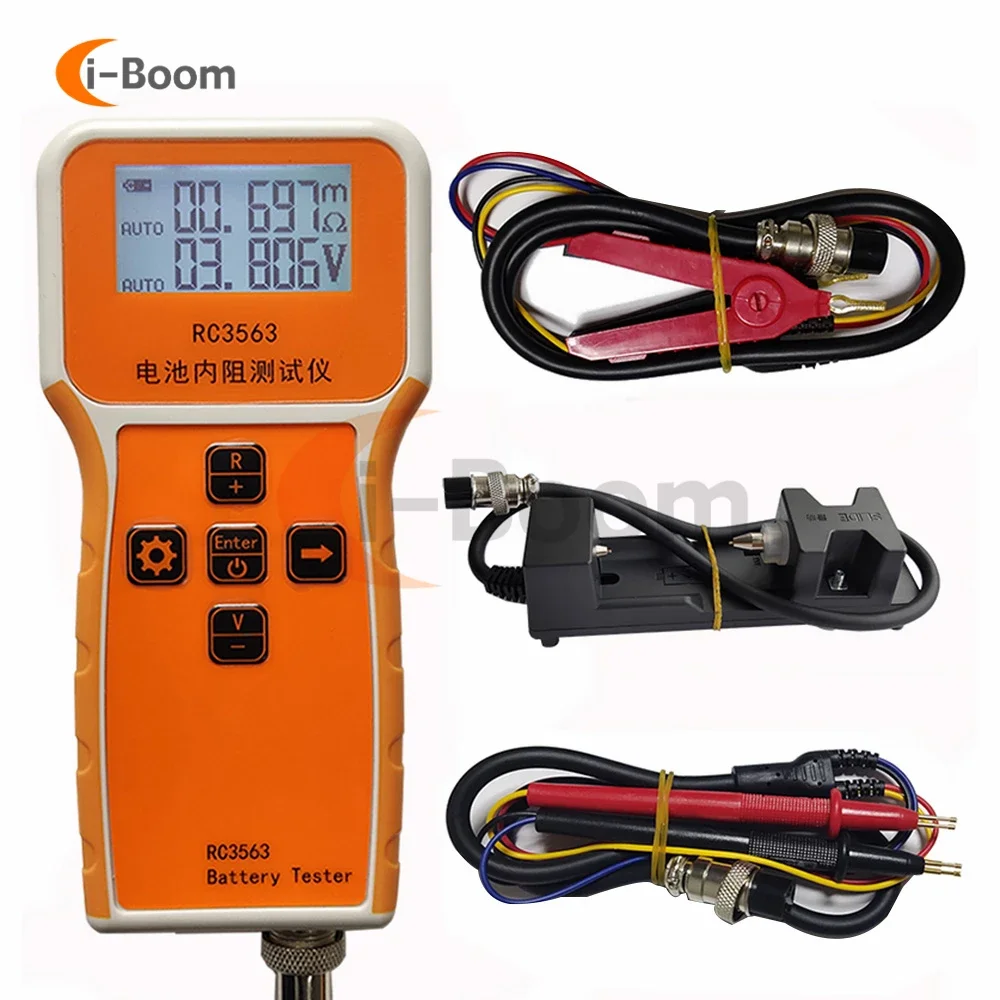 RC3563 Battery Internal Resistance Tester Voltmeter High-precision Trithium Lithium Iron Phosphate 18650 Battery Tester Ohmmeter