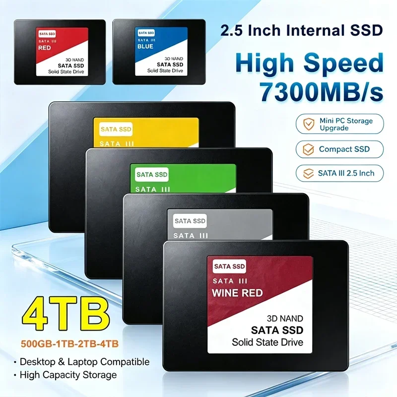 High Speed SATA3 SSD 2.5
