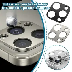 For IPhone 16 Pro/Pro Max Rear Camera Lens Cover Case For IPhone 16pro Back Aluminum Alloy Metal Camera Protector Film S2H1