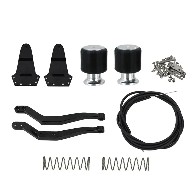 1 Set Metal Airbag Suspension Improve Kit for 1/14 Tamiya RC Truck Car Scania 56335 Man TGS TGX 56325 26329 Diy Parts Toys