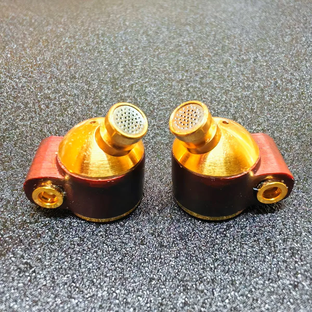 سماعة أذن خشبية FENGRU-Carbon Nanotube DLC ، غشاء أزرق ماسي ، في الأذن HiFi ، كابل MMCX قابل للفصل لعشاق الصوت ، 10 *