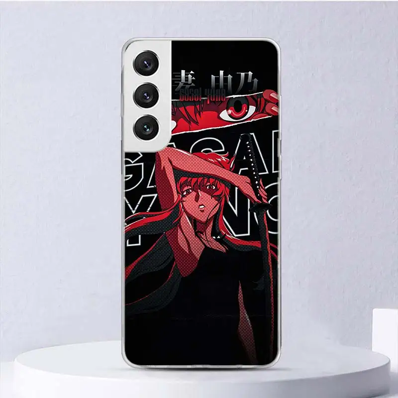 Mirai Nikki Gasai Yuno Anime Soft Case For Samsung Galaxy S25 S24 S23 S22 Ultra Phone Cover S20 FE S21 Plus S25Ultra S24U Funda 