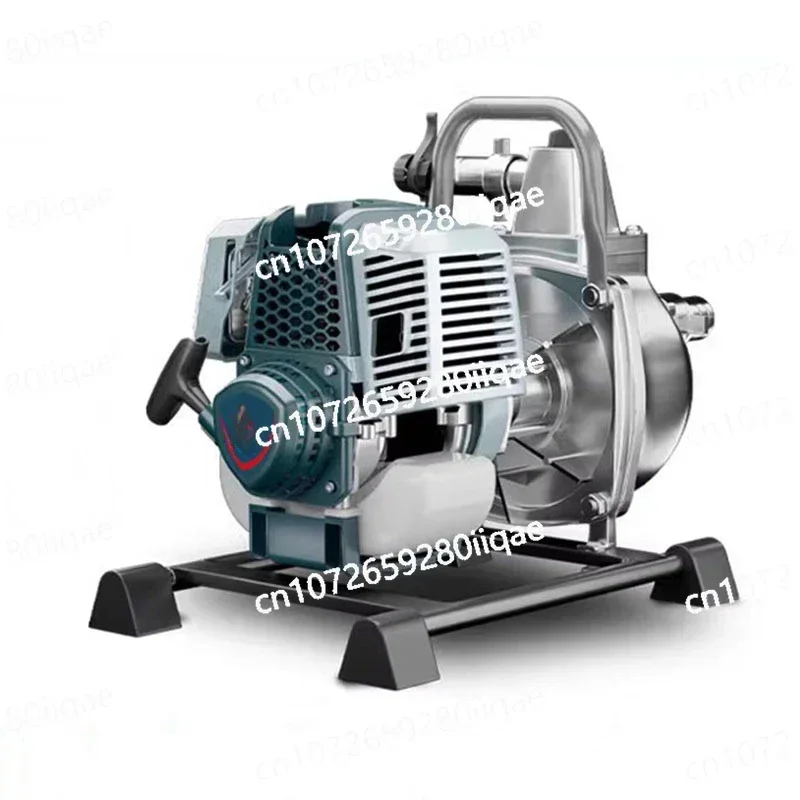 Four-Stroke High Power Gasoline Engine Water  Farmland Irrigation Machine Self Priming High Lift  1-inch Drainage Machine