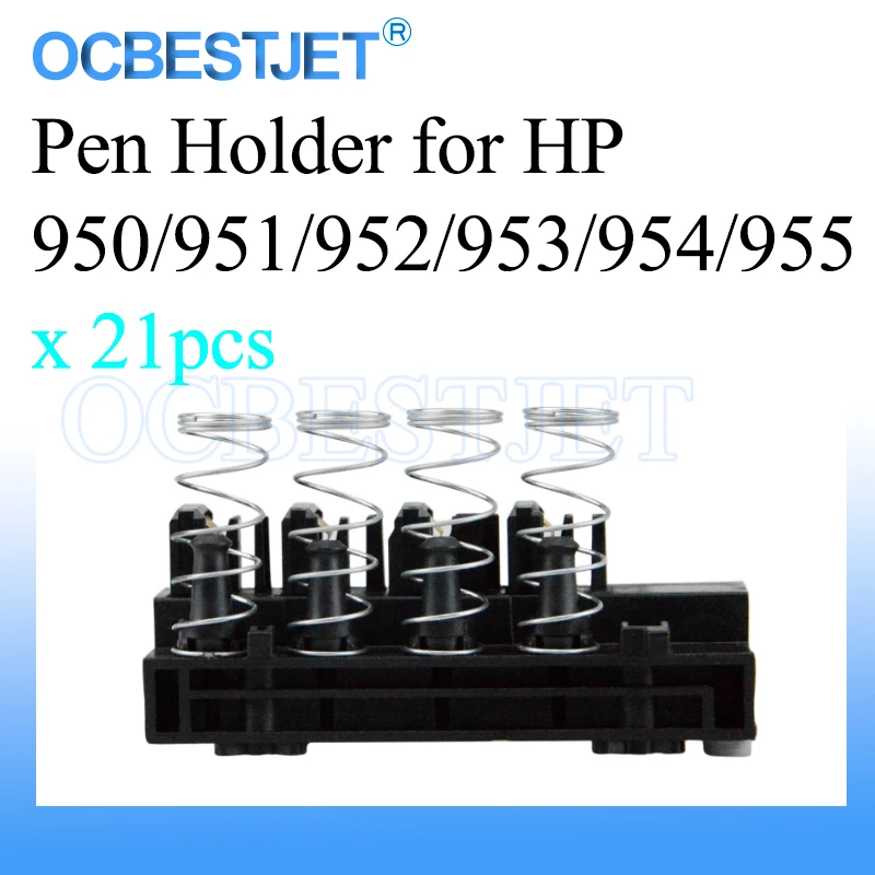 

21 PCS Pen Holder for HP 950 951 952 953 954 955 Print Head Rack Chip Contactor Sensor 8100 8600 8610 8620 8630 8640 7740 7720