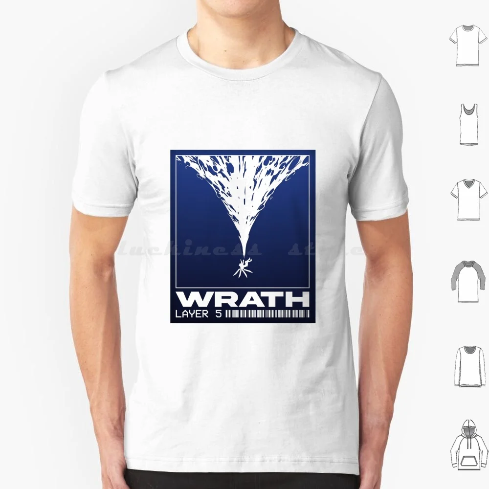 Ultrakill-Wrath T Shirt Cotton Men Women Diy Print Wrath Ultrakill Layer 5 Hakita Hell Dantes Inferno V1