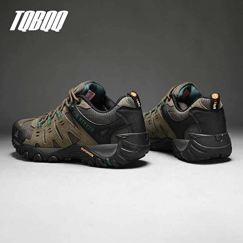 High Quality Men's Hiking Shoes Non-slip Wear Resistant Outdoor Camping Sneaker Tourism Climbing Shoes