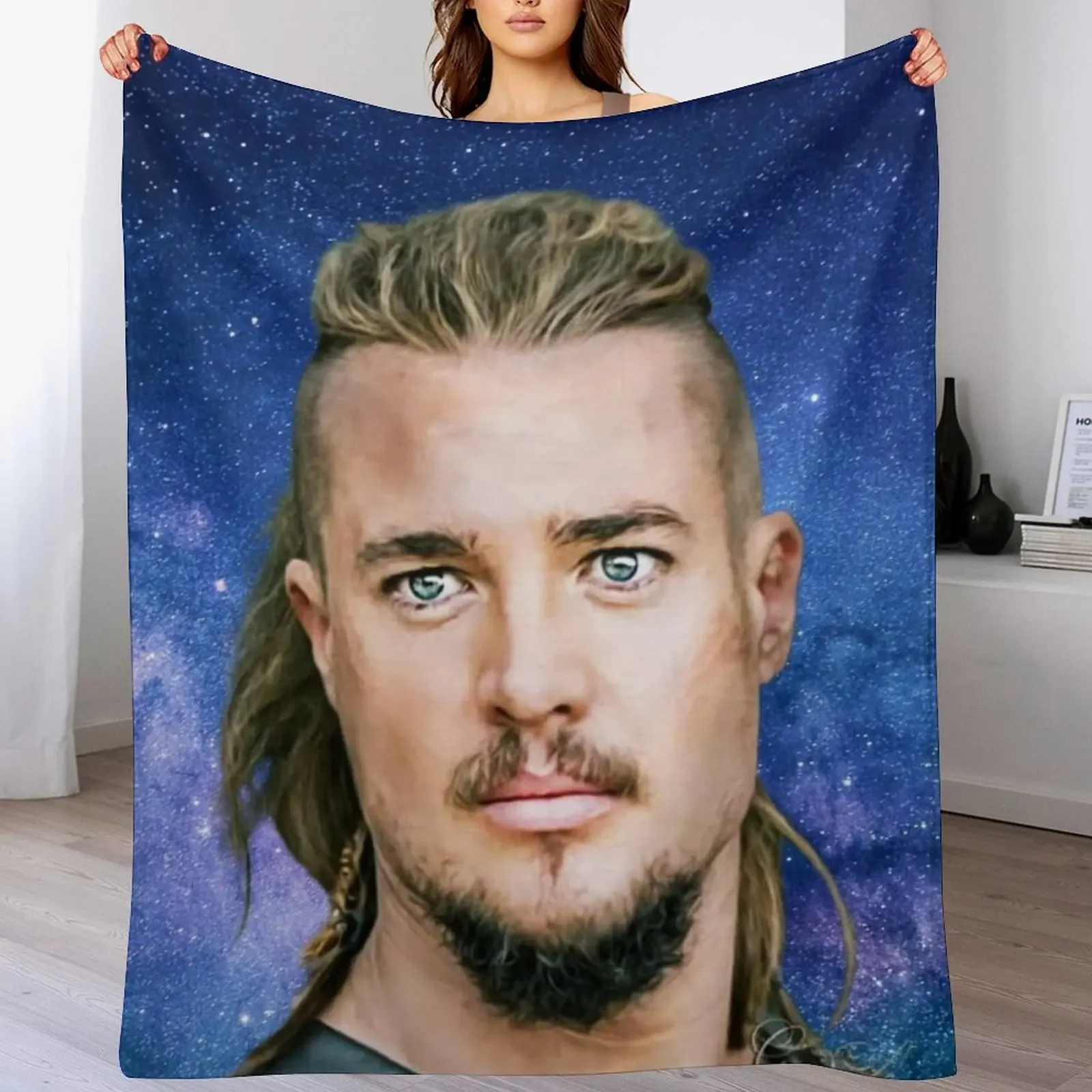 

Uhtred Of Bebbanburg, The Last Kingdom, ORIGINAL Willow Days Throw Blanket Sofas Fashion Sofas Polar Single Blankets