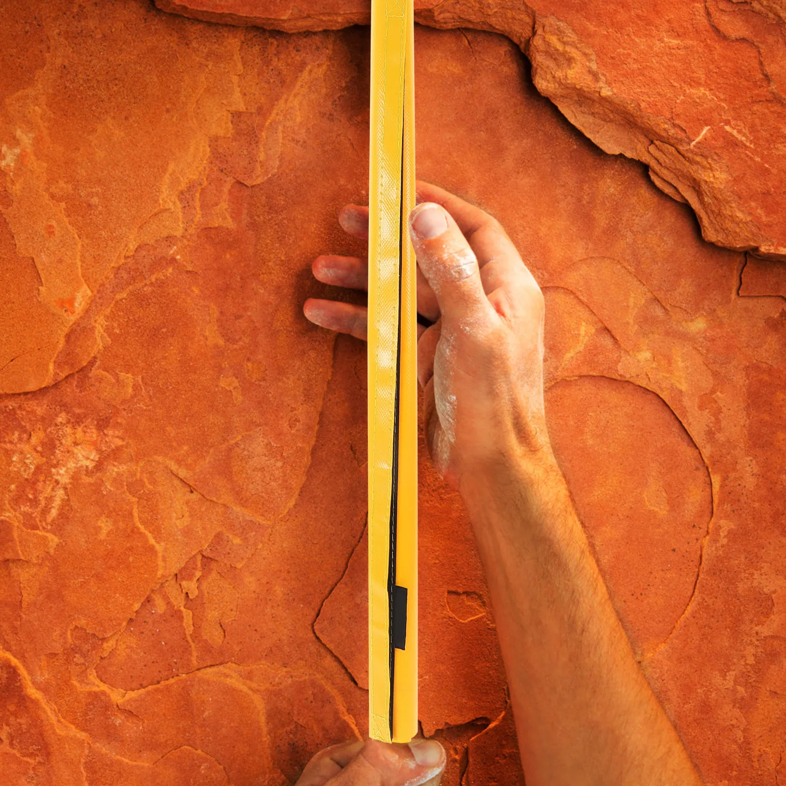Sturdy Rope Protective Cover Abrasion-Resistant PVC Sleeve Universal Fit for Climbing Mountaineering Abseiling Arborist Escape
